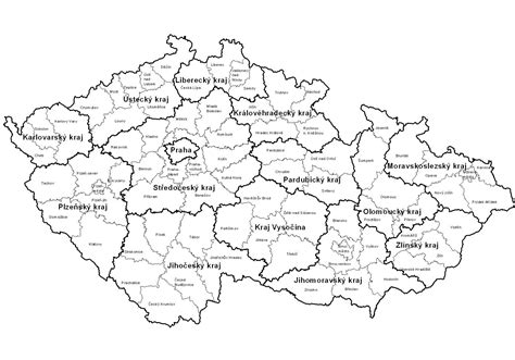 mapa rozšíření pajasanu v CR