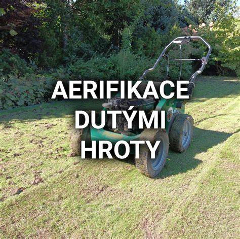 grafika aerifikace a provzdušnění půdy