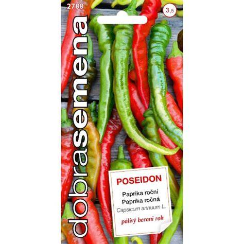 dlouhé plody beraní roh Poseidon