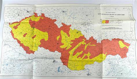 Hluk z pracovních strojů mapa oblastí