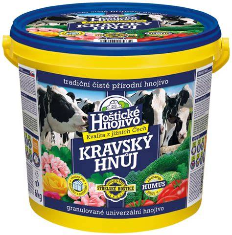 granulovaný kravský hnůj - vizuální ukázka granulovaného hnojiva