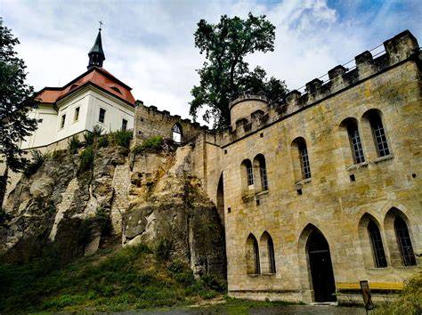 stabilizace skalního podloží hrad Valdštejn