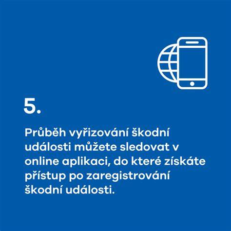 Rozložení procesu vyřízení pojistné události UNIQA (online nahlášení, lékařská zpráva, vyřízení během léčby)