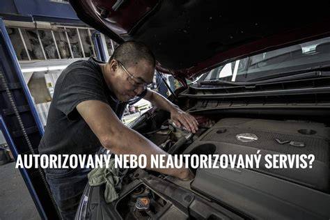 infografika: rozdělení autorizovaný vs neautorizovaný servis