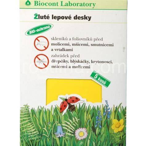Žluté lepové destičky a prevence
