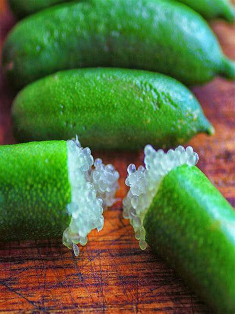 kaviarovy citrus finger lime v naturel