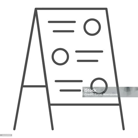 koncept reklamní desky ilustrace